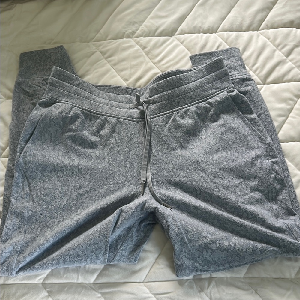 Lululemon Athletica Gray Track Pants with Relaxed Fit